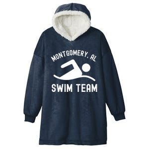 Montgomery Alabama Swim Team Riverfront Boat Brawl Hooded Wearable Blanket