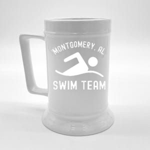 Montgomery Alabama Swim Team Riverfront Boat Brawl Beer Stein