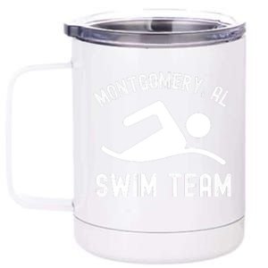 Montgomery Alabama Swim Team Riverfront Boat Brawl 12 oz Stainless Steel Tumbler Cup