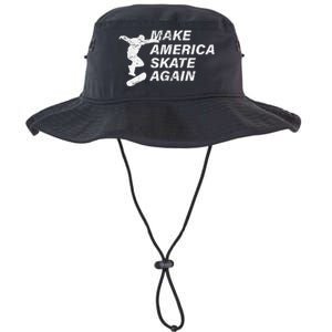 Make America Skate Again Cool Skateboard Gift Legacy Cool Fit Booney Bucket Hat