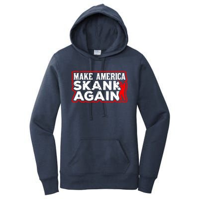 Make America Skank Again Cool Horn Brass Ska Music Women's Pullover Hoodie