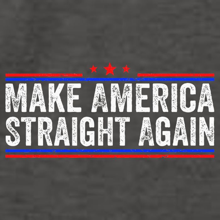 Make America Straight Again Vector Backpack