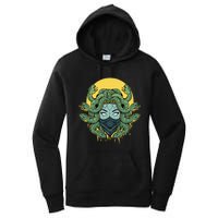 Medusa Abstract Snakes Greek Mythology Gangster Women's Pullover Hoodie