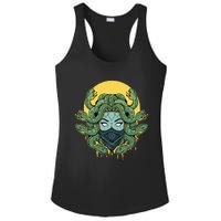 Medusa Abstract Snakes Greek Mythology Gangster Ladies PosiCharge Competitor Racerback Tank