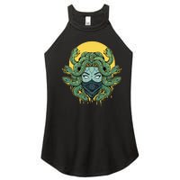 Medusa Abstract Snakes Greek Mythology Gangster Women's Perfect Tri Rocker Tank