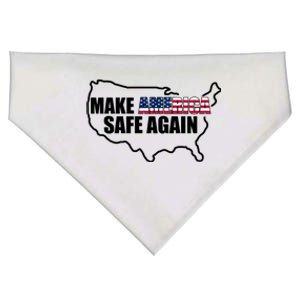 Make America Safe Again Flag USA-Made Doggie Bandana