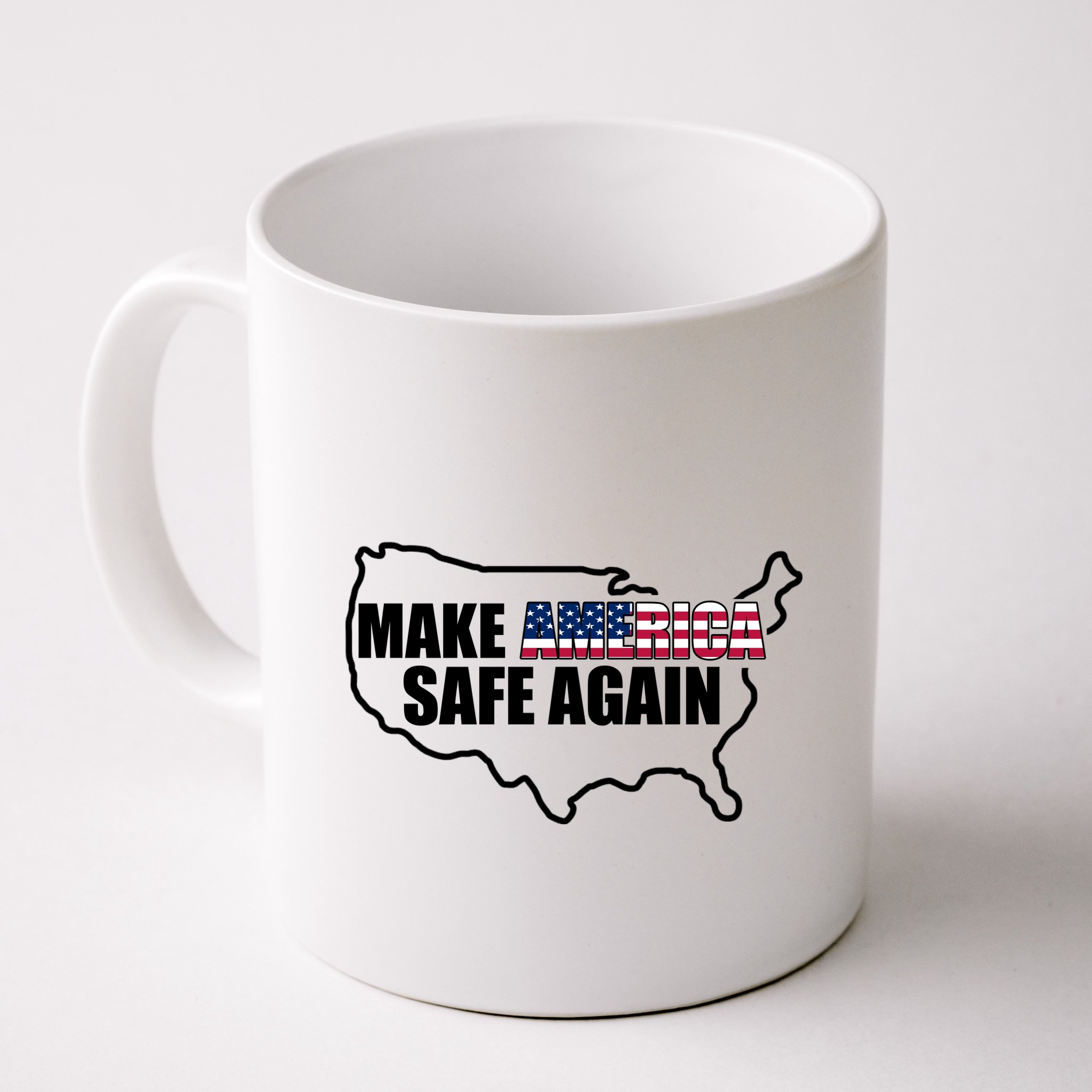 Make America Safe Again Flag Mug