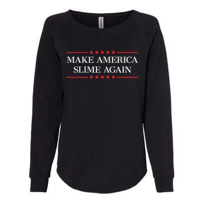 Make America Slime Again Womens California Wash Sweatshirt