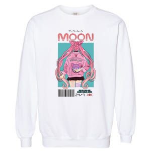 Moon Anime Sailor Essential Manga Usagi Garment-Dyed Sweatshirt