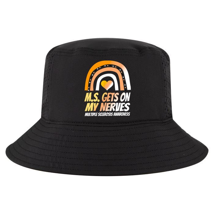MS Awareness Shirts Multiple Sclerosis Wear Orange Cool Comfort Performance Bucket Hat