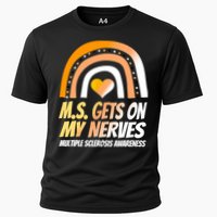 MS Awareness Shirts Multiple Sclerosis Wear Orange Cooling Performance Crew T-Shirt