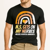 MS Awareness Shirts Multiple Sclerosis Wear Orange Cooling Performance Crew T-Shirt