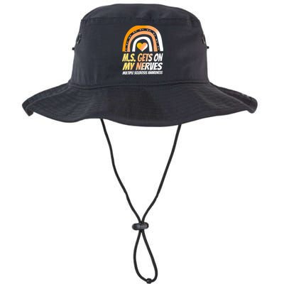 MS Awareness Shirts Multiple Sclerosis Wear Orange Bucket Hat