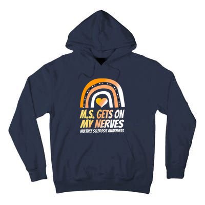 MS Awareness Shirts Multiple Sclerosis Wear Orange Tall Hoodie