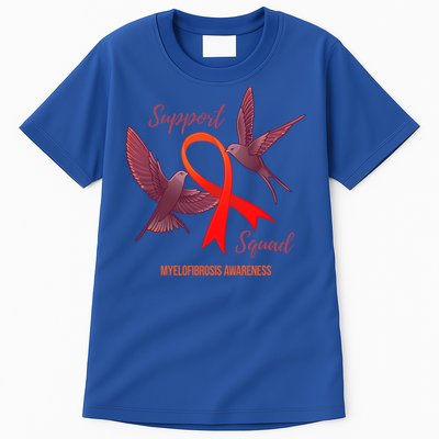 Myelofibrosis Awareness Support Squad Gift Tall T-Shirt