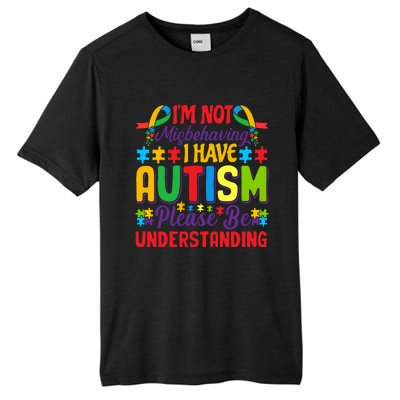 Motivational Autism Slogans Autism Awareness Autism Acceptance Disability Month Tall Fusion ChromaSoft Performance T-Shirt