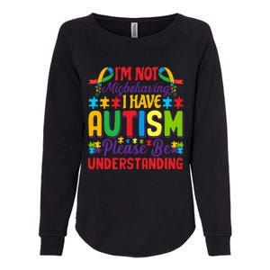 Motivational Autism Slogans Autism Awareness Autism Acceptance Disability Month Womens California Wash Sweatshirt