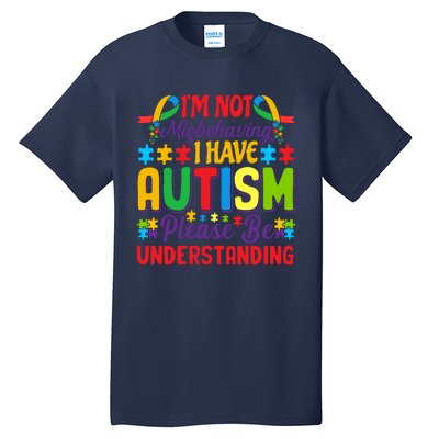 Motivational Autism Slogans Autism Awareness Autism Acceptance Disability Month Tall T-Shirt