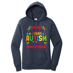 Motivational Autism Slogans Autism Awareness Autism Acceptance Disability Month Women's Pullover Hoodie