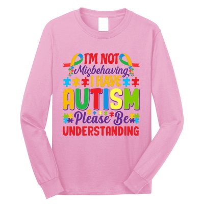 Motivational Autism Slogans Autism Awareness Autism Acceptance Disability Month Long Sleeve Shirt