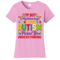 Motivational Autism Slogans Autism Awareness Autism Acceptance Disability Month Women's T-Shirt