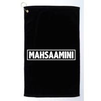 Masha Amini Support Golf Towel