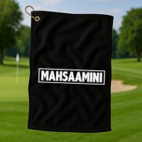 Masha Amini Support Golf Towel