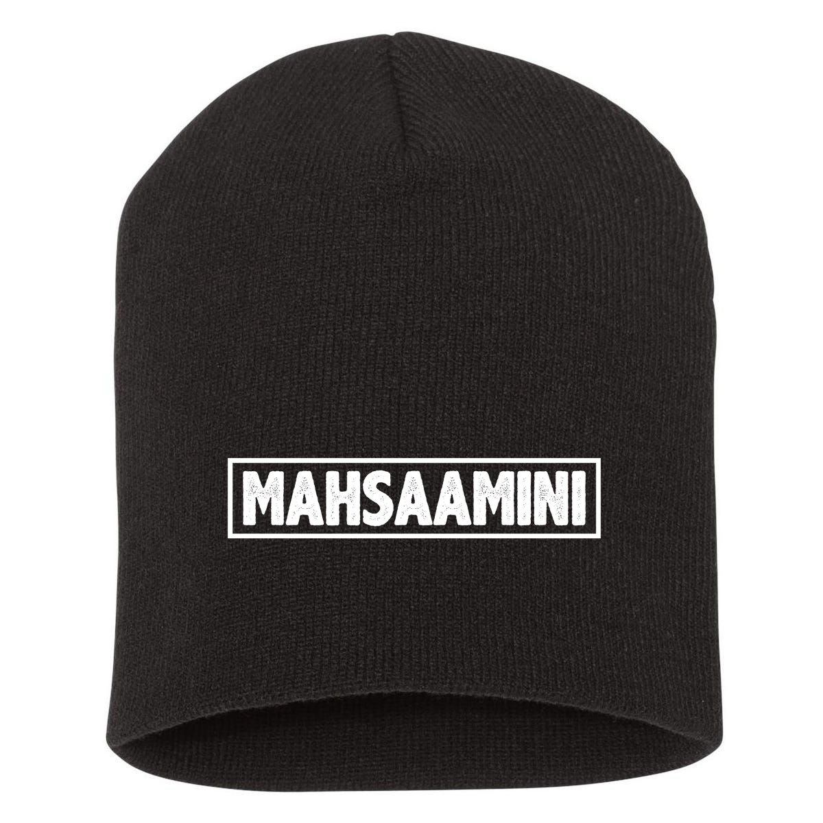 Masha Amini Support Short Acrylic Beanie