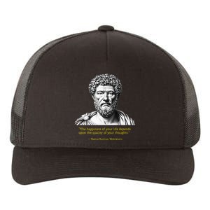 Marcus Aurelius Stoic Wisdom PhilosopherS Insight Yupoong Adult 5-Panel Trucker Hat