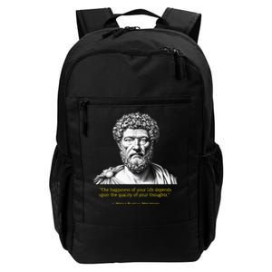 Marcus Aurelius Stoic Wisdom PhilosopherS Insight Daily Commute Backpack