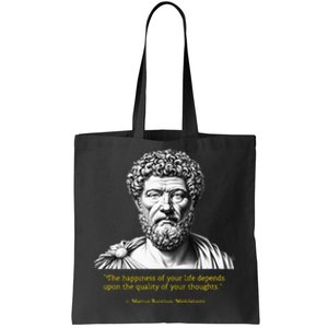 Marcus Aurelius Stoic Wisdom PhilosopherS Insight Tote Bag