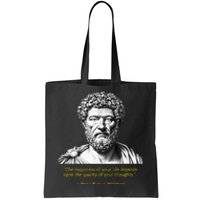 Marcus Aurelius Stoic Wisdom PhilosopherS Insight Tote Bag