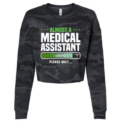 Medical Assistant Student Clinical Healthcare Professional Gift Cropped Pullover Crew