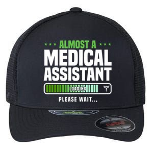 Medical Assistant Student Clinical Healthcare Professional Gift Flexfit Unipanel Trucker Cap