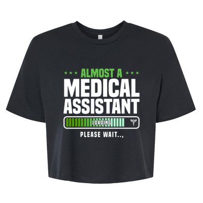 Medical Assistant Student Clinical Healthcare Professional Gift Bella+Canvas Jersey Crop Tee