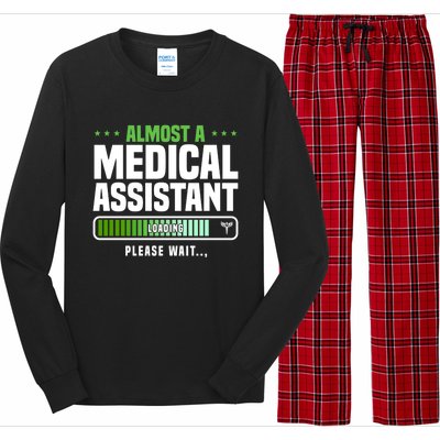 Medical Assistant Student Clinical Healthcare Professional Gift Long Sleeve Pajama Set