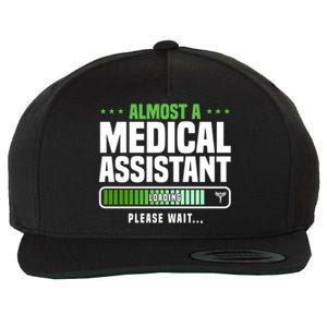 Medical Assistant Student Clinical Healthcare Professional Gift Wool Snapback Cap