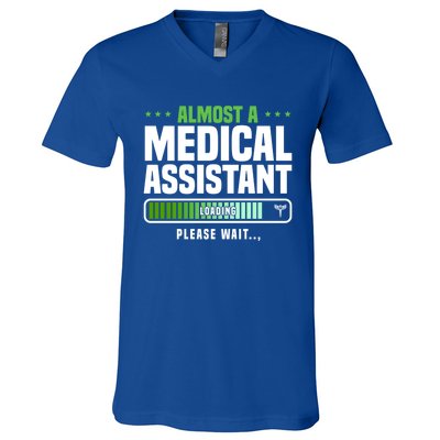 Medical Assistant Student Clinical Healthcare Professional Gift V-Neck T-Shirt