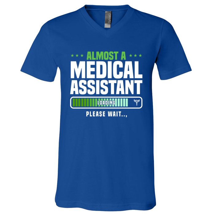 Medical Assistant Student Clinical Healthcare Professional Gift V-Neck T-Shirt