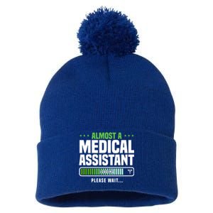 Medical Assistant Student Clinical Healthcare Professional Gift Pom Pom 12in Knit Beanie