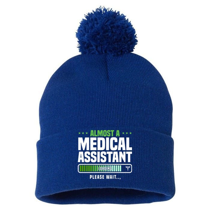 Medical Assistant Student Clinical Healthcare Professional Gift Pom Pom 12in Knit Beanie