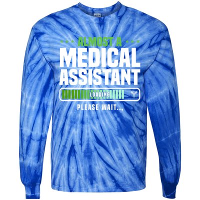 Medical Assistant Student Clinical Healthcare Professional Gift Tie-Dye Long Sleeve Shirt