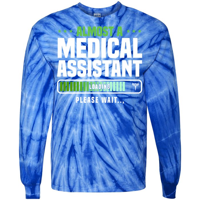 Medical Assistant Student Clinical Healthcare Professional Gift Tie-Dye Long Sleeve Shirt