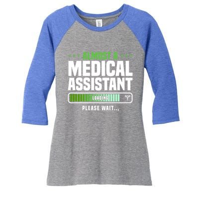 Medical Assistant Student Clinical Healthcare Professional Gift Women's Tri-Blend 3/4-Sleeve Raglan Shirt