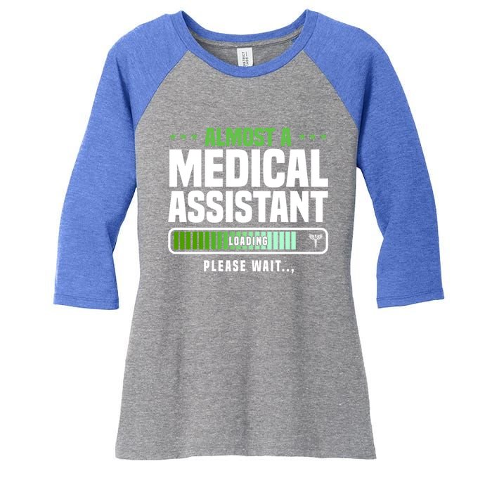 Medical Assistant Student Clinical Healthcare Professional Gift Women's Tri-Blend 3/4-Sleeve Raglan Shirt