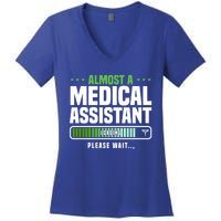 Medical Assistant Student Clinical Healthcare Professional Gift Women's V-Neck T-Shirt