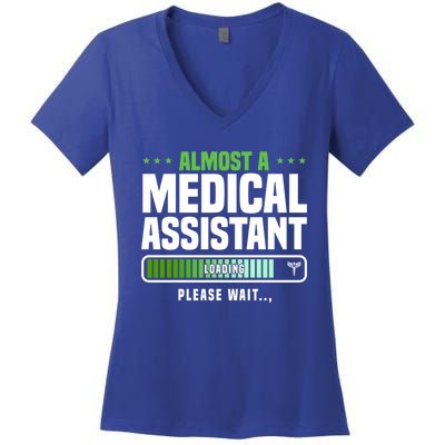 Medical Assistant Student Clinical Healthcare Professional Gift Women's V-Neck T-Shirt