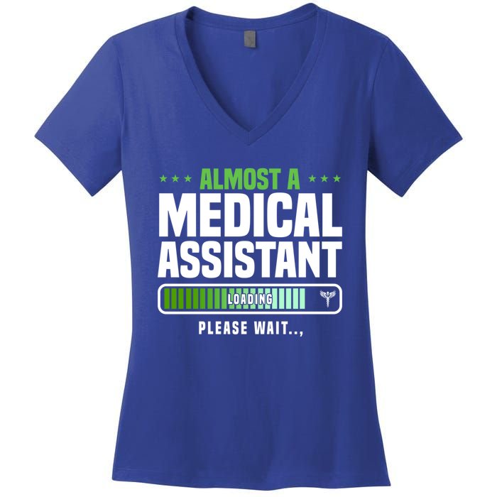 Medical Assistant Student Clinical Healthcare Professional Gift Women's V-Neck T-Shirt