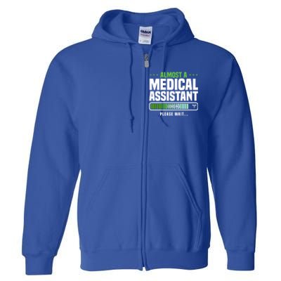 Medical Assistant Student Clinical Healthcare Professional Gift Full Zip Hoodie