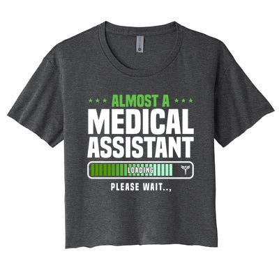 Medical Assistant Student Clinical Healthcare Professional Gift Women's Crop Top Tee